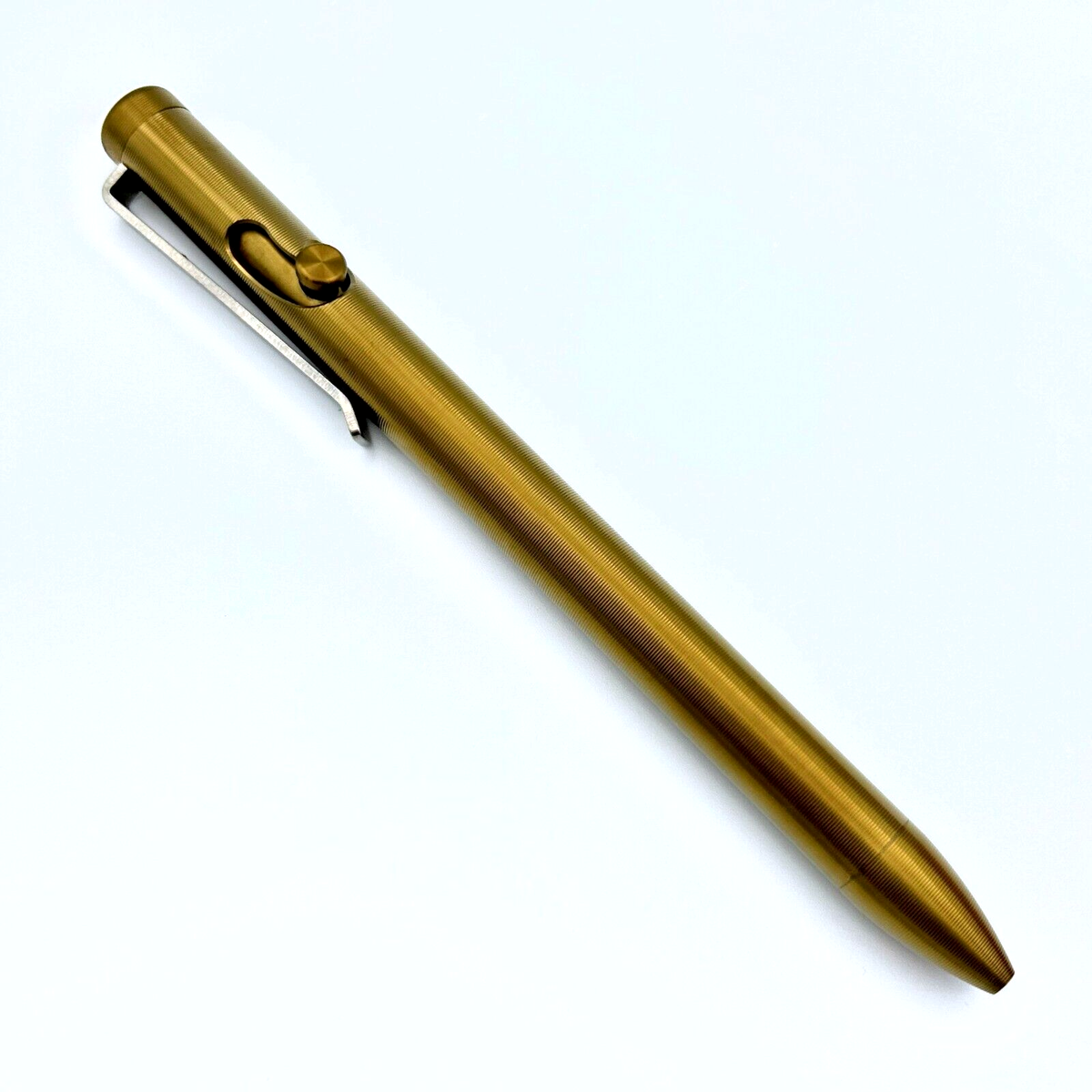 Tactile Turn - Titanium Bolt Action Standard Size Pen Bronze Ano