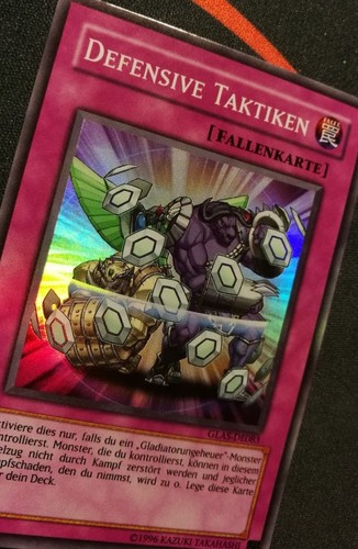 Defensive Taktiken GLAS-DE083 (Super Rare) - YuGiOh - Bild 2 von 2