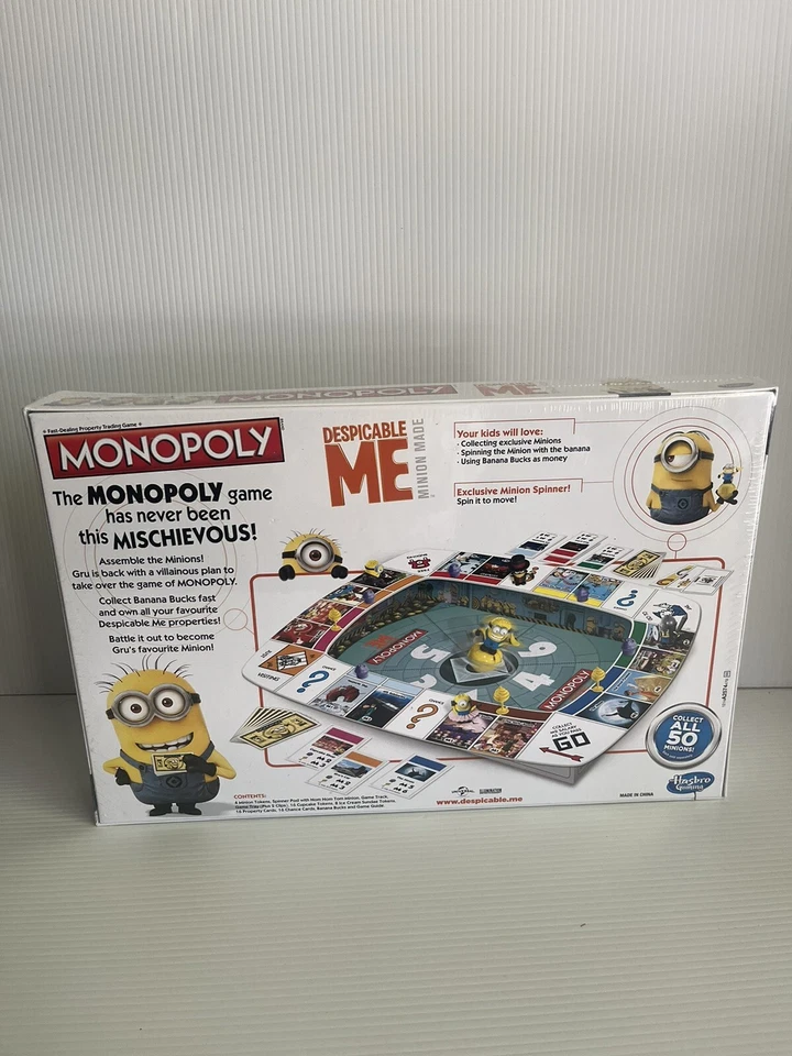 NEW Monopoly Dispicable Me Minion Made Edition Board Game by USAopoly - Image 4 of 4