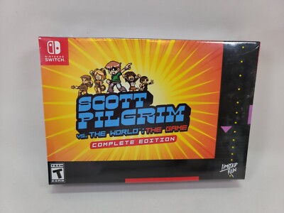 NEW Scott Pilgrim vs The World (Nintendo Switch) Limited Run Exclusive SNES Box