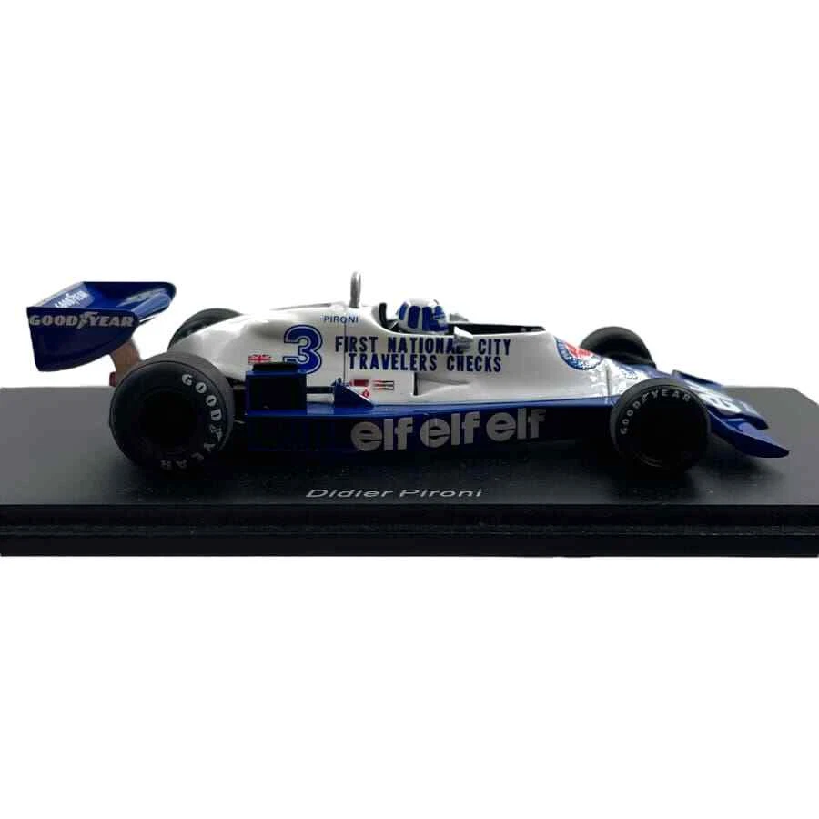 Modellino F1 Spark 1/43 Tyrrell 008 D. Pironi #3 Monaco GP 1978 - Immagine 4 di 4
