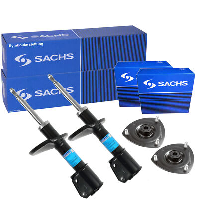 SACHS Stoßdämpfersatz re/li + Domlager Vorderachse  OPEL,