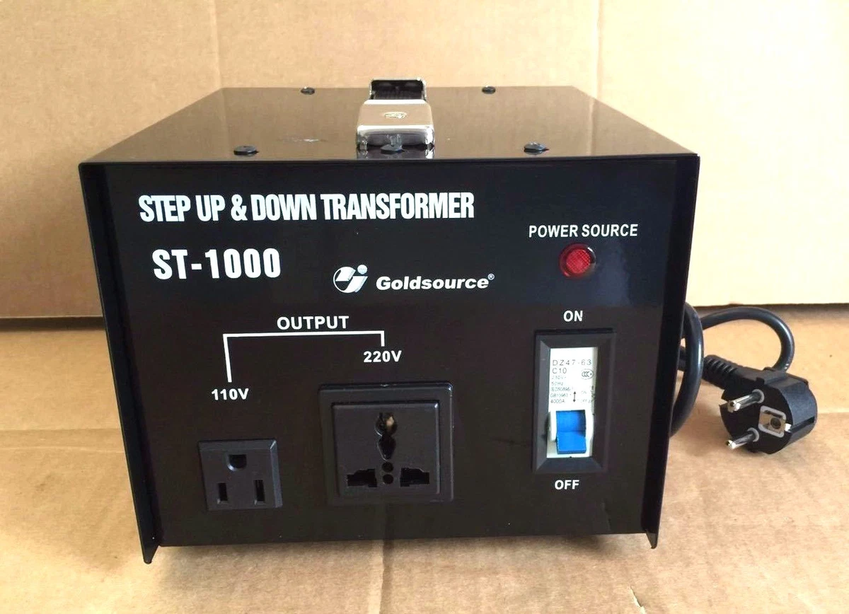 GOLDSOURCE Spannungswandler 750 W – 230V Auf 110V/100V, USA-Transformator