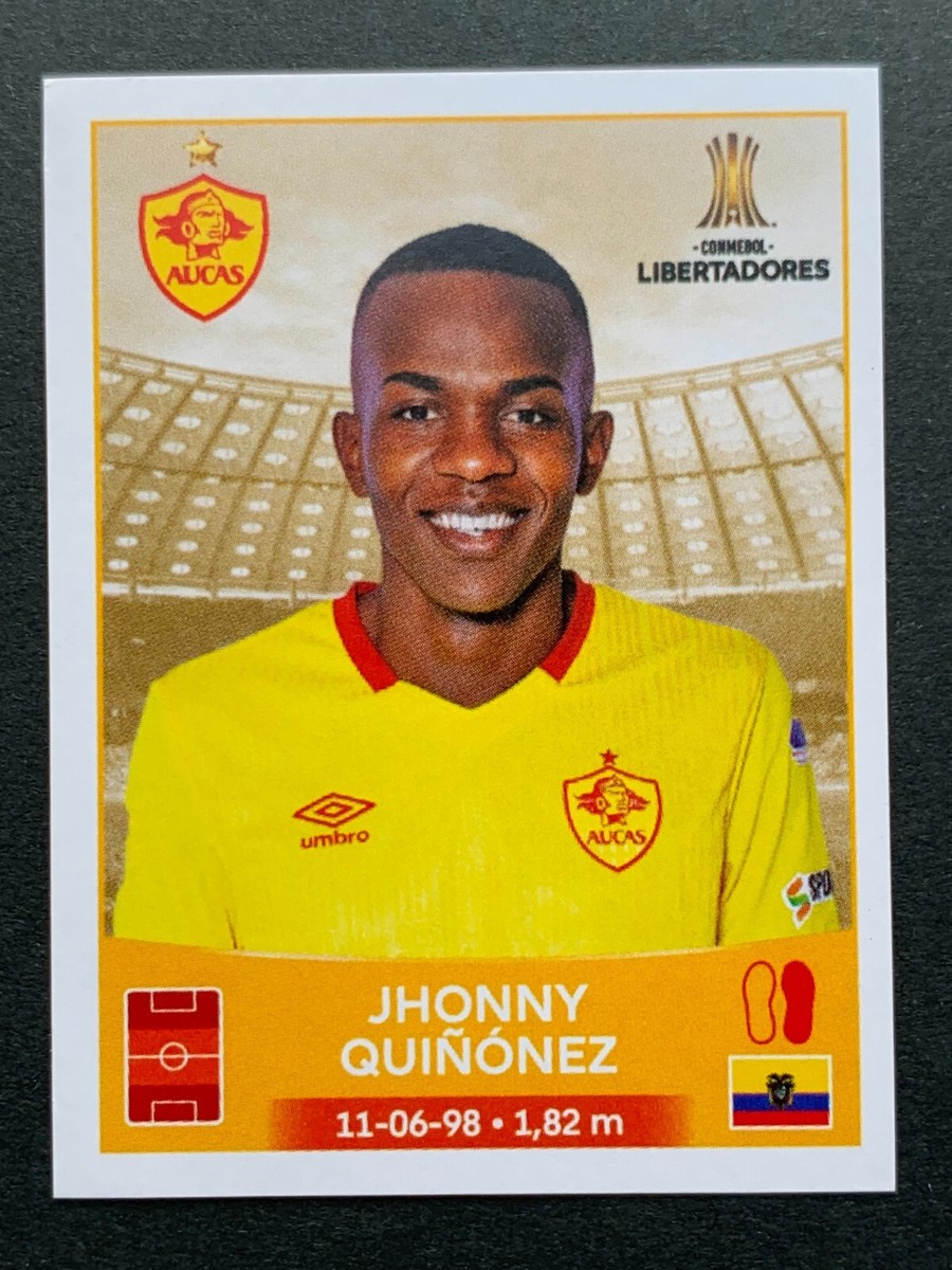 2023 PANINI CONMEBOL Copa Libertadores Sticker #011 JHONNY 2023 PANINI CONMEBOL Copa Libertadores Sticker #011 JHONNY