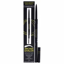 Micro Defining EyeBrow Pencil - Charcoal by Arches and Halos for Women 0.003oz