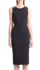 NEW/replaced one button Dolce & Gabbana Black Cross-Back- Size 42 #MD854