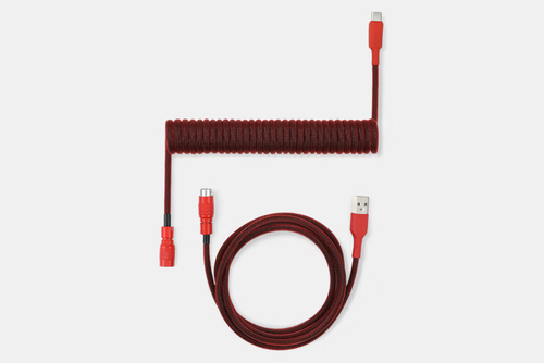 DROP - Câble clavier USB-A vers USB-C enroulé 4,5' - Option au choix - OPEN BOX - Photo 5/9