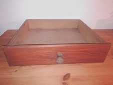 alte Schublade aus Küchenschrank / Einschub Lade Kasten Holzfach