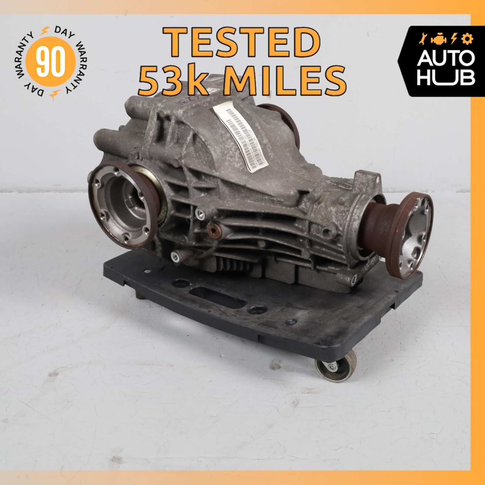Bentley Continental GT GTC 6.0L Rear Differential Diff Axle Carrier OEM 53k