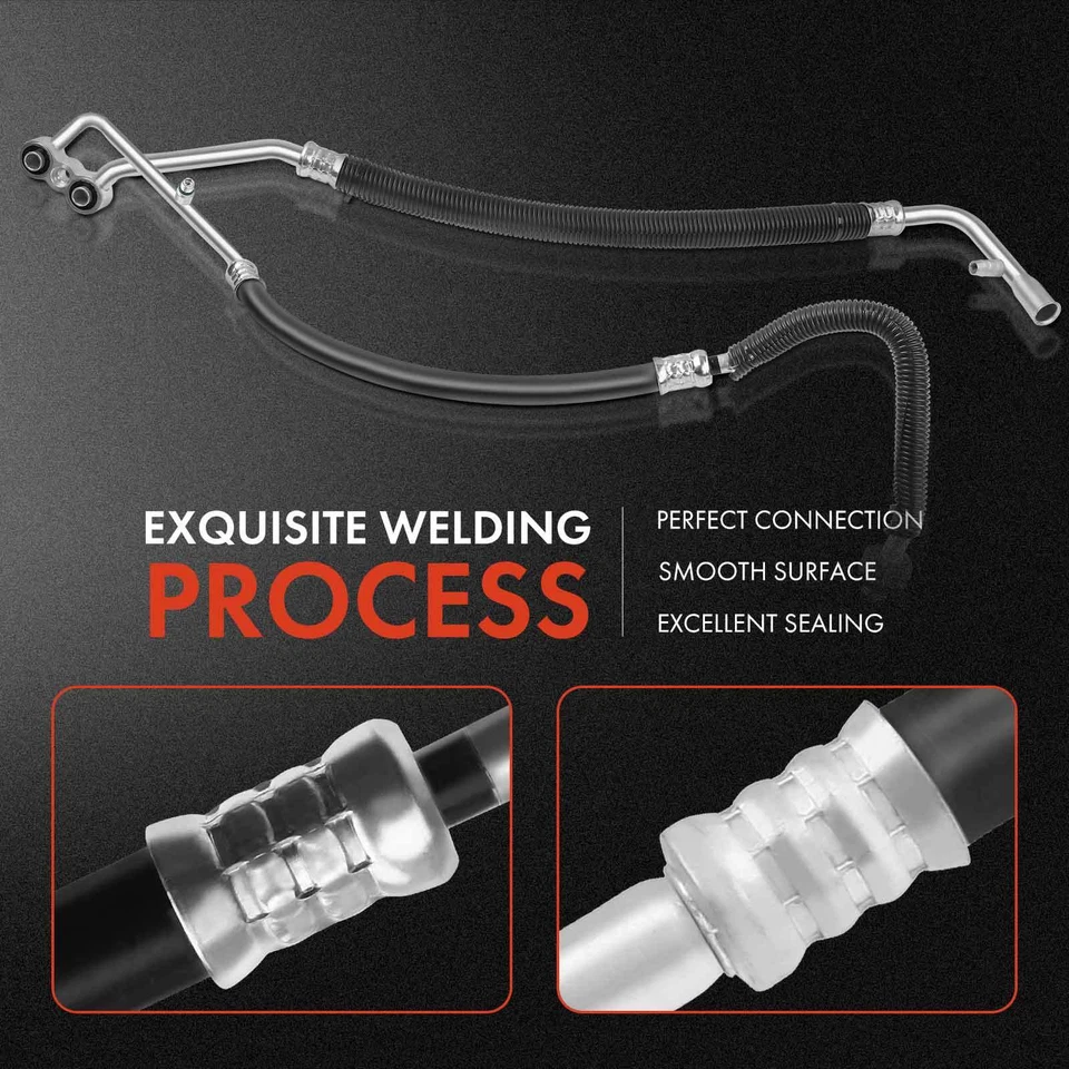 Conjunto de manguera de aire acondicionado de succión y descarga para Dodge Ram 2500 Ram 3500 Ram 4000 5,9 L Foto 4 de 4