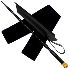 14.75" Hand Carved Young Dumbledore Teak Wood Magic Wand Set w/ Free Holster Bag