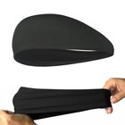 Men Women Headband Stretch Running Yoga Gym Sports Hair Band Head Wrap Sweatband — photo 2