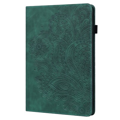 For Amazon Fire Max 11 Tablet Cover Case Embossed Luxury Leather Folding Stand