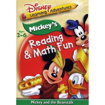 Disneys Learning Adventures - Mickey The Beanstalk (DVD, 2005) for