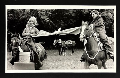 1991 Edgerton KS Kansas City Youth For Christ Circle C Ranch Rodeo Press Photo