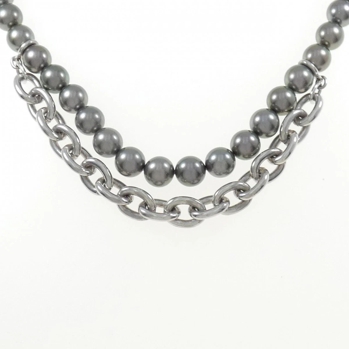 Black pearl necklace mikimoto deals