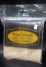 Rag Rug Canvas MCG Textiles 24"x30" NIP