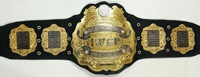 BLACK BELT GP 2004.6.24 ブラジル・サンパウロ IWGP Heavyweight Championship Belt Dual Layer Gold Plated Premium