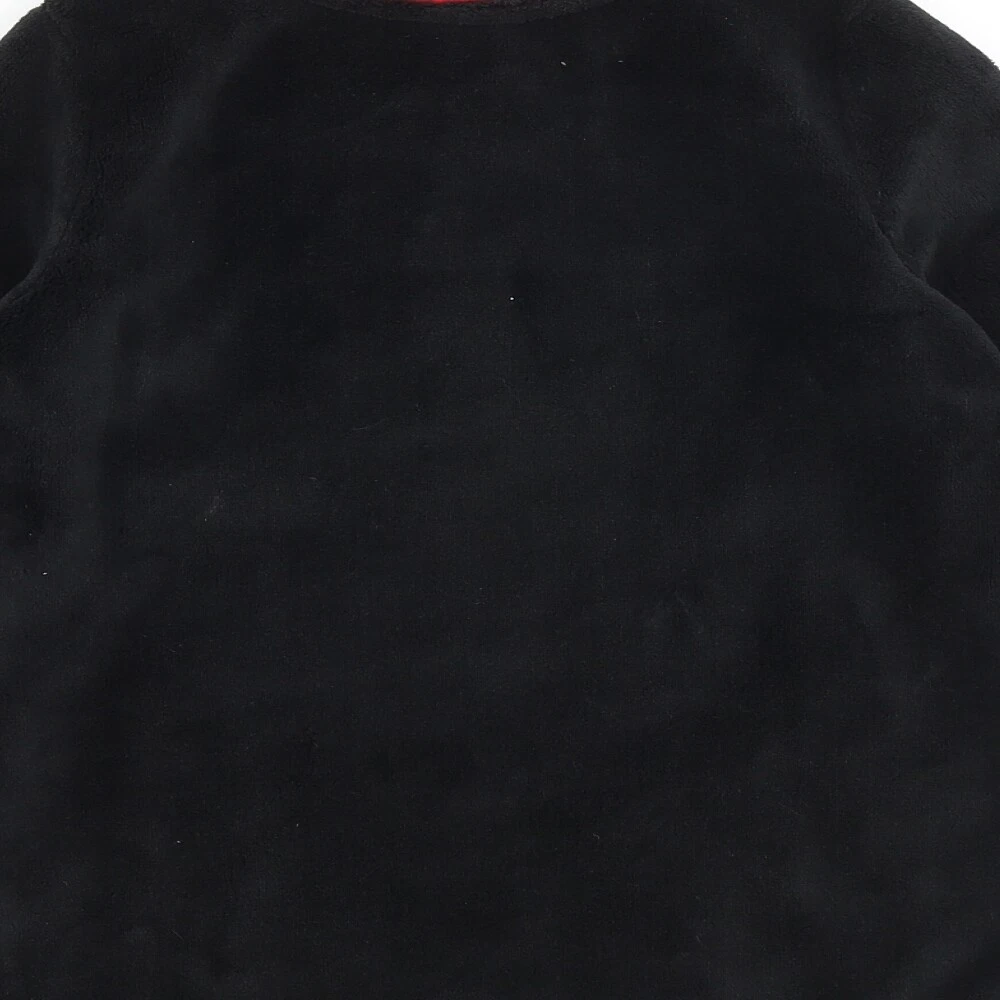 ALEXANDER MCQUEEN Felpa pullover in poliestere nera per ragazzi taglia 7 8 anni pullover Lightn