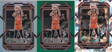 2023 Prizm WNBA CRACKED ICE/GREEN/SILVER #102 Tyasha Harris-Connecticut Sun