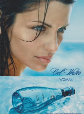 Davidoff Cool Water Woman Paper Advertising - Advertising Paper