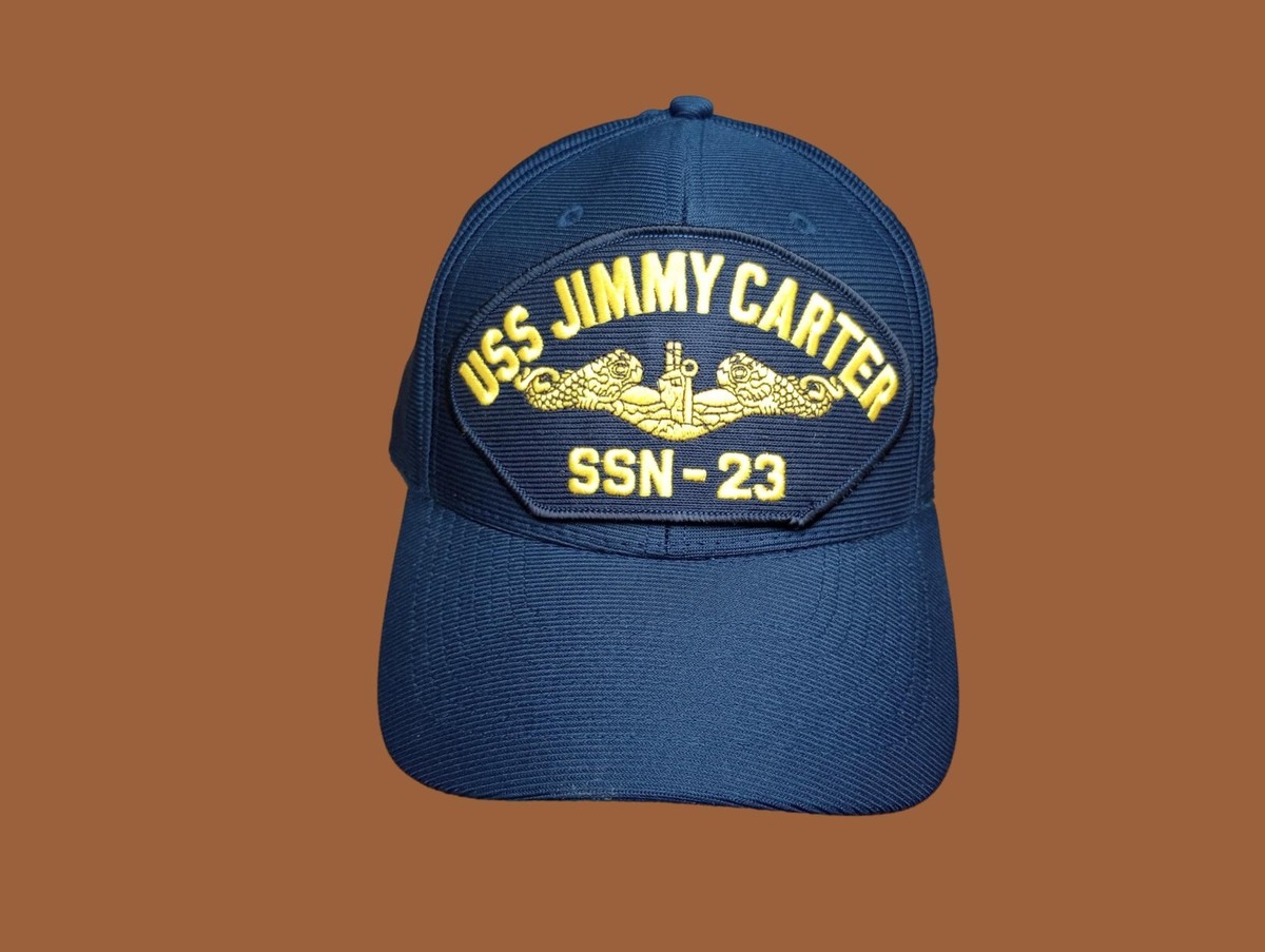 USS JIMMY CARTER SSN-23 NAVY SUBMARINE HAT U.S MILITARY