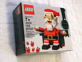LEGO Seasonal Holiday Christmas Santa Claus 40206 New Sealed Exclusive