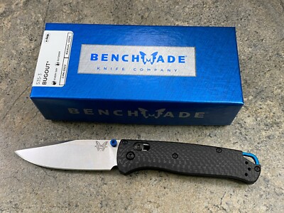 Benchmade 535-3 Bugout Manual Folding Knife Carbon Fiber Handle S90V Steel Blade