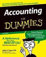 Accounting for Dummies by Tracy, John A.