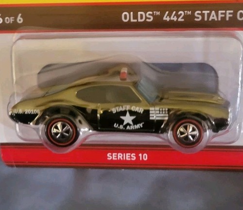 Hot Wheels HWC/RLC Series 10 Neo-Classics Olds 442 Staff Car #2628/4000 - Picture 11 of 16