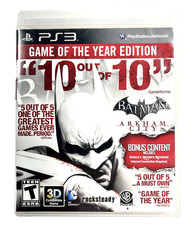 Batman: Arkham City Game of the Year Edition Sony PlayStation 3 Tested Complete