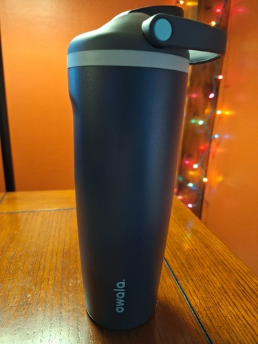 Owala 30 oz Black Stainless Tumbler - Used - Excellent Condition