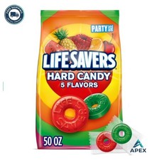Hard Candy Assorted Fruit Flavors 50 Oz Party...