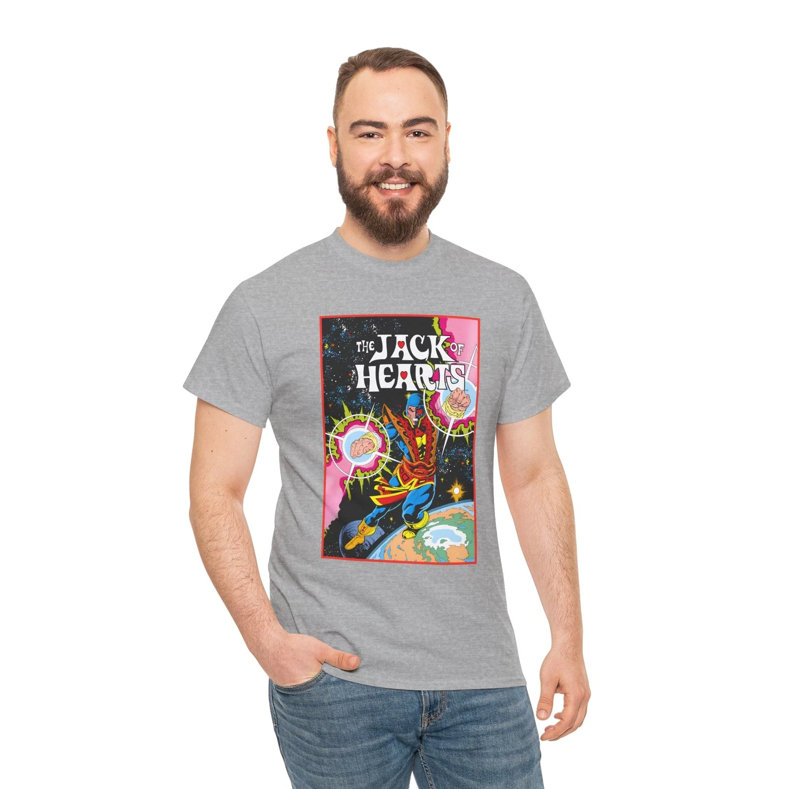 Jack of Hearts T-Shirt - Marvel Comics - Avengers - She-Hulk Beau - Zero Fluid