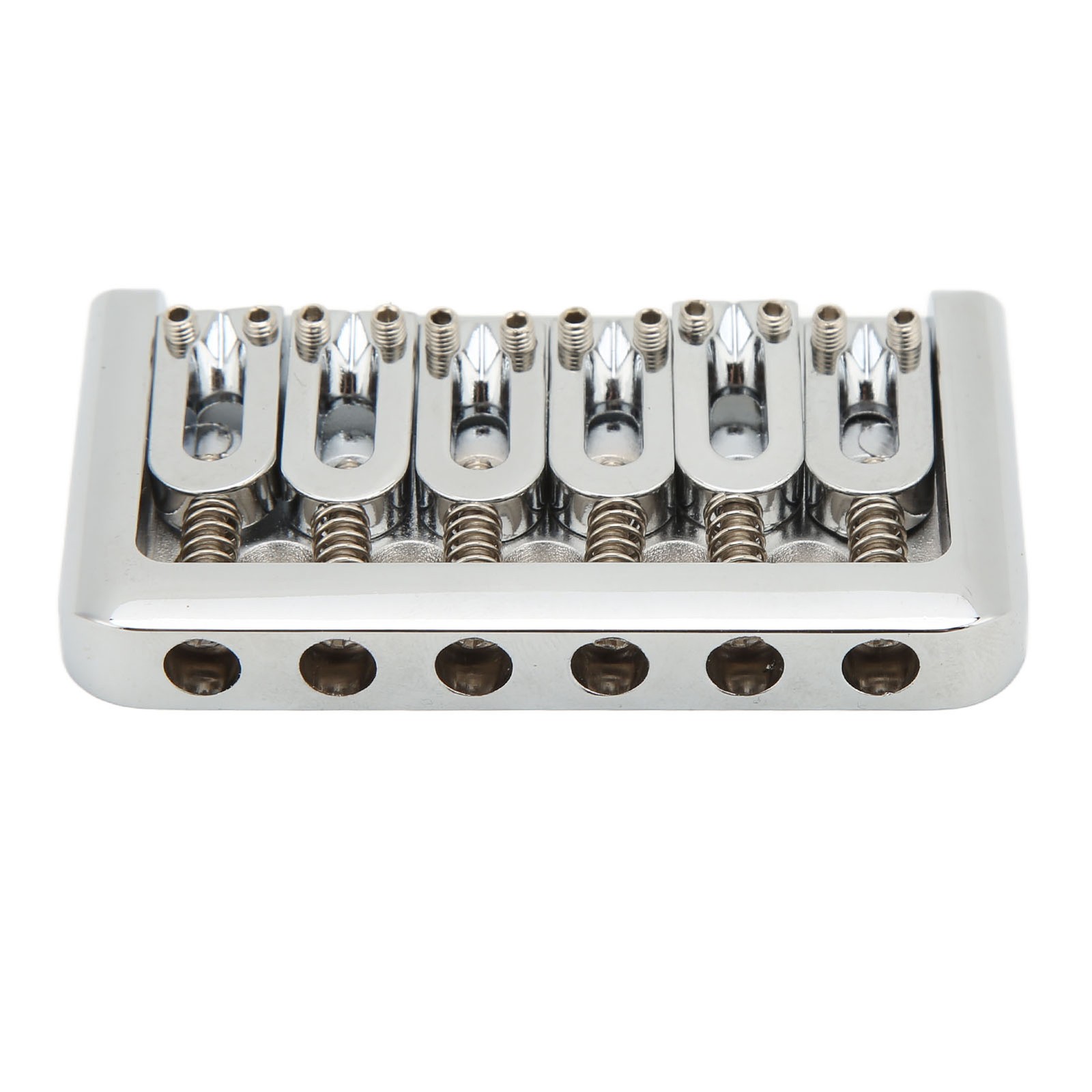 ¸76Mm Fixed Hardtail Guitar Bridge U Shaped String Spacing Roller Bridge Sadd