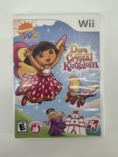 Dora the Explorer: Dora Saves the Crystal Kingdom Nintendo Wii 2K Play W/Manual