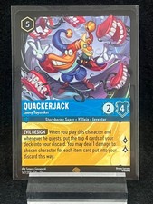 Disney Lorcana Quackerjack -Loony Toymaker 147/207 Attack of the Vine Legendary