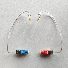 NEW Pair of Phonak 6.0 Hearing Aid RIC receivers size 3M - Left & Right - 3L 3R