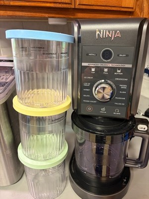 Ninja Creami Deluxe 11-in-1 Ice Cream and Frozen Drink Maker - Cost co Bundle