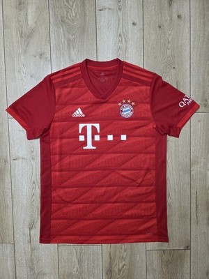 BAYERN MUNICH 2019 2020 HOME FOOTBALL SHIRT SOCCER JERSEY L ADIDAS