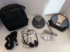 RCA RP2404 Portable CD Player Walkman Tested Working w/ Bag CDs Case Bundle