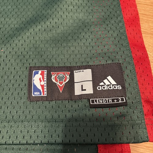 Adidas Milwaukee Bucks Brandon Jennings #3 NBA Basketball Jersey Men’s Large L - Picture 2 of 20