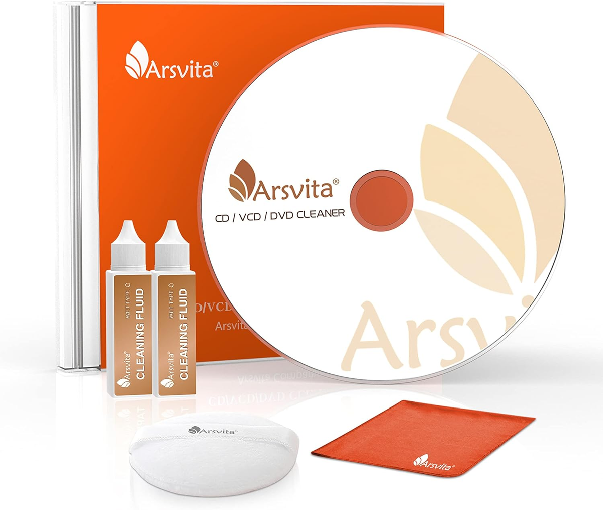 Listening Revolution リスレボ DVDセット Arsvita Laser Lens Cleaner Disc Cleaning Set for CD/VCD/DVD Player