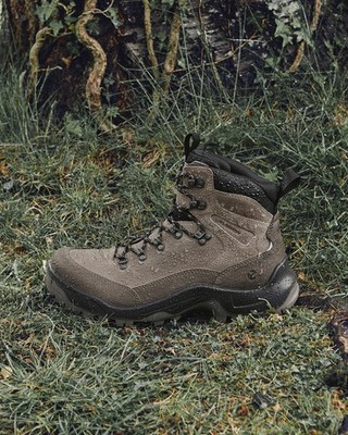 ECCO OFFROAD Men's Nubuck Waterproof Mid-Cut Boot 43M (9-9.5M) Taupe -NEW IN BOX