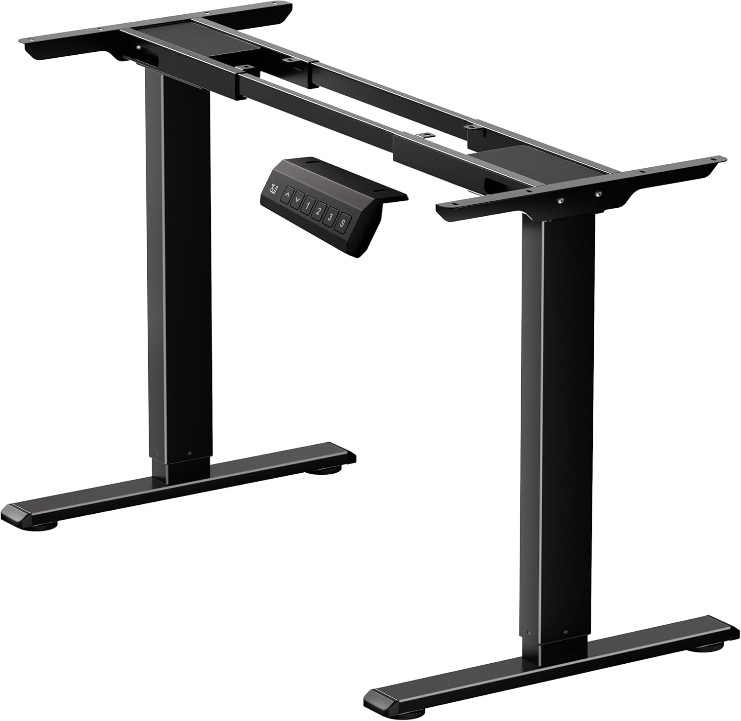 Dual Motor Electric Standing Desk Frame, Height Adjustable Table Legs for Max 44