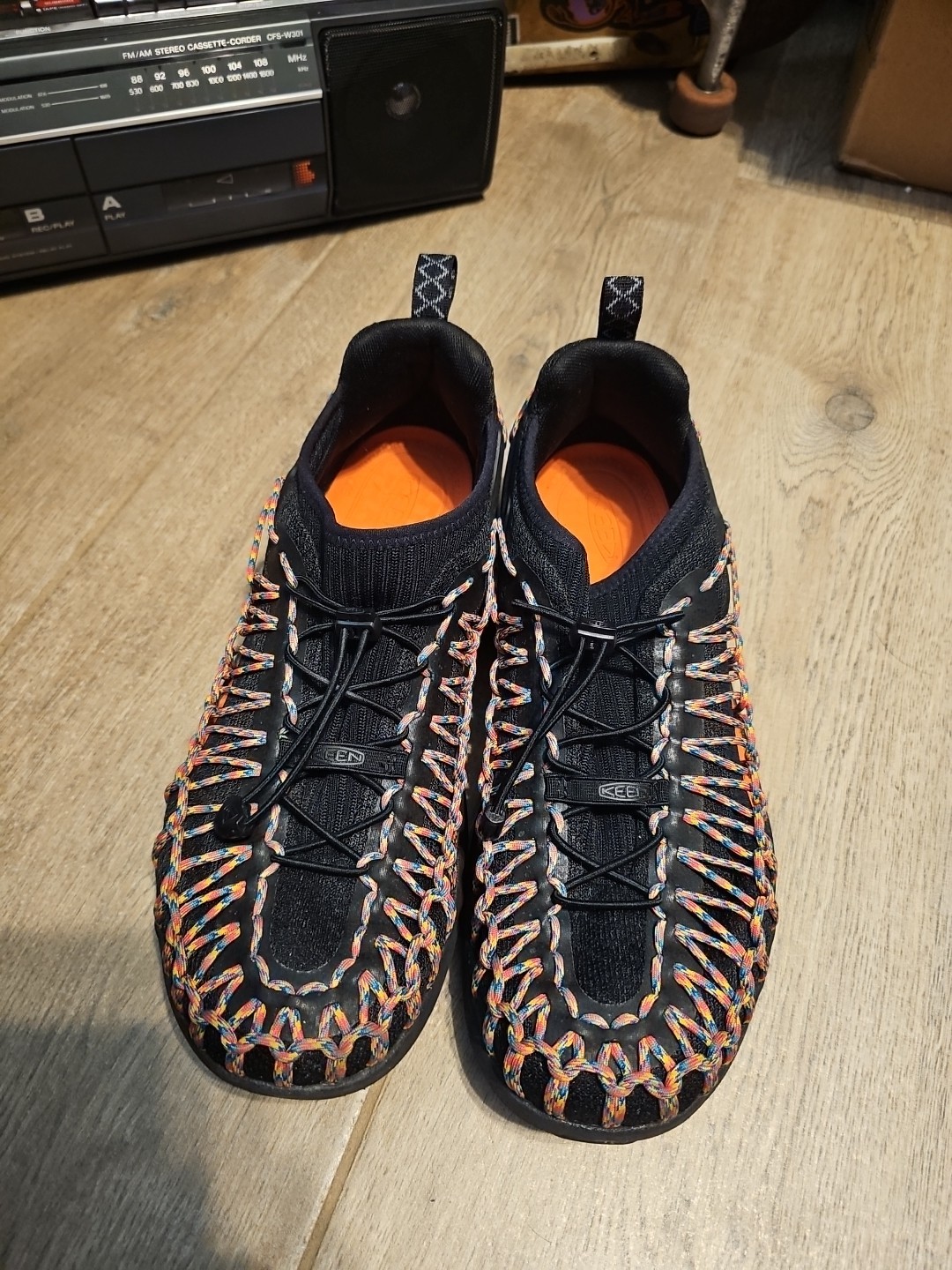 Scarpe sneakers uomo KEEN UNEEK taglia Us 12 indossate una volta