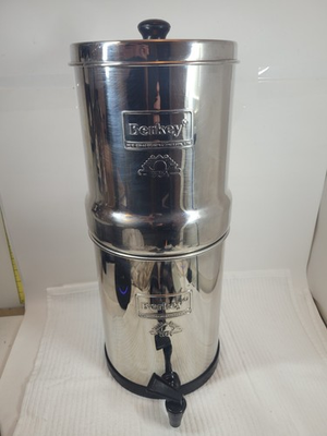 #ad #ad Travel Berkey Stainless Steel Gravity Water Filter System 1.5 Gallon. NO FILTERS $69.99