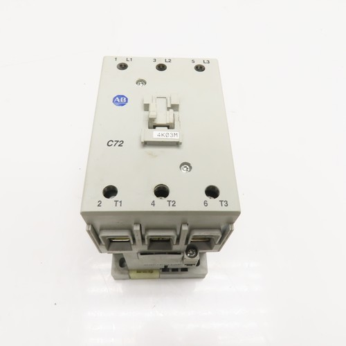 Allen-Bradley 100-C72*00 72A 3-Pole Contactor 230V Coil 600VAC