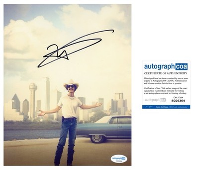 Matthew McConaughey ''Dallas Buyers Club'' Autogramm signed 10x8 Foto ACOA