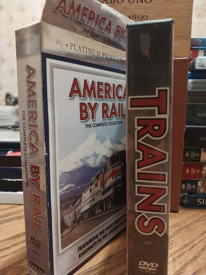 America by Rail The Complete Collection 6 DVD Box Set (Never Removed From Case) Foto 4 de 4